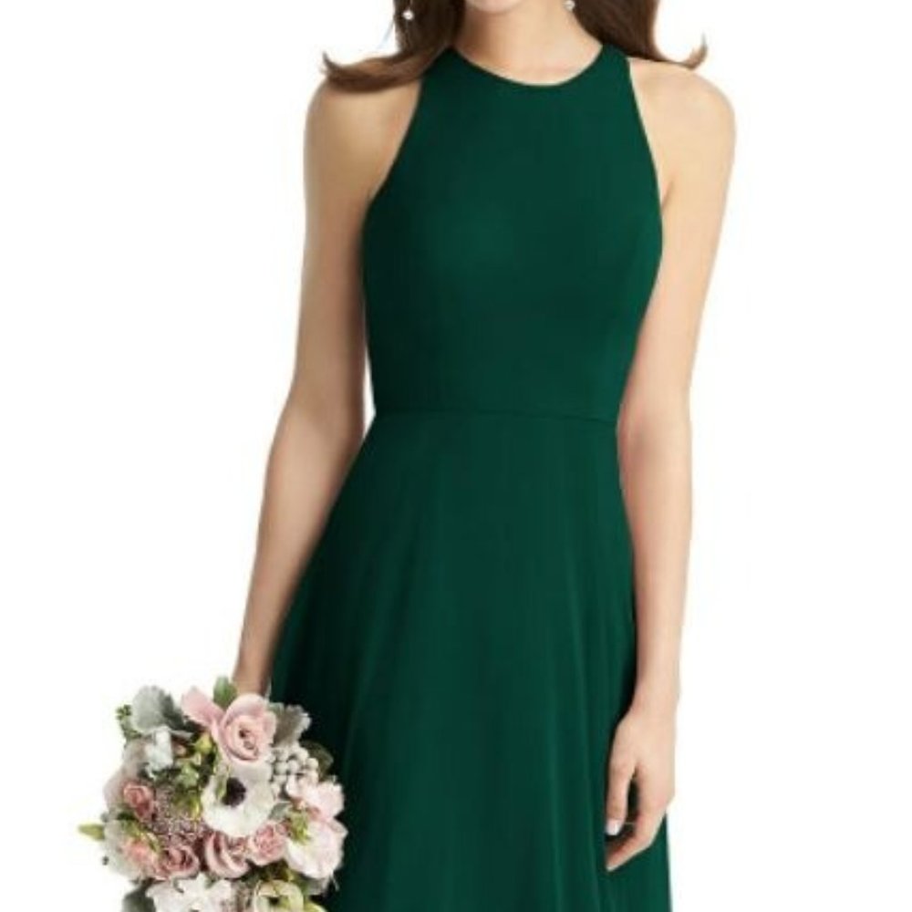 Dessy Green Bridesmaid Dress